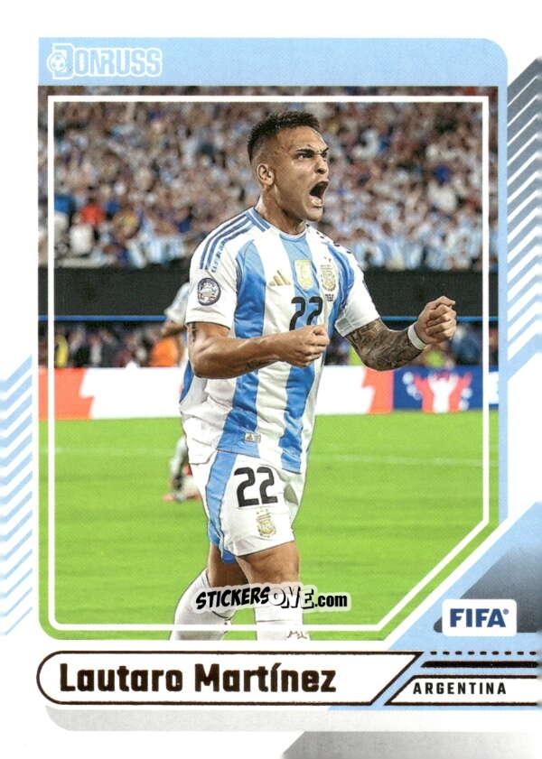 Cromo Lautaro Martinez - Donruss Soccer 2024-2025
 n. 82 - Panini