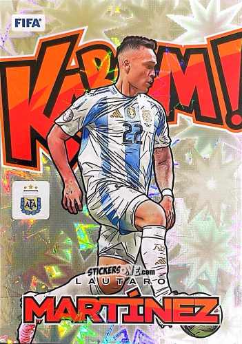 Cromo Lautaro Martinez - Donruss Soccer 2024-2025
 n. KB12 - Panini
