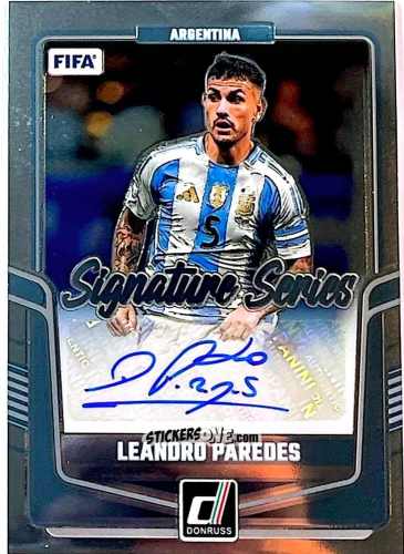 Figurina Leandro Paredes - Donruss Soccer 2024-2025
 n. SS10 - Panini