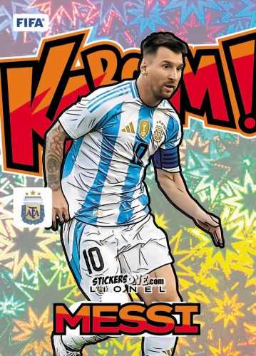 Sticker Lionel Messi - Donruss Soccer 2024-2025
 n. KB10 - Panini