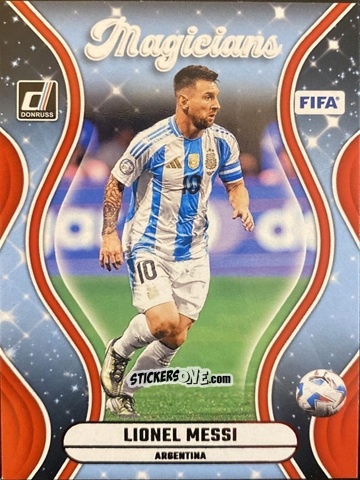 Sticker Lionel Messi - Donruss Soccer 2024-2025
 n. MG10 - Panini