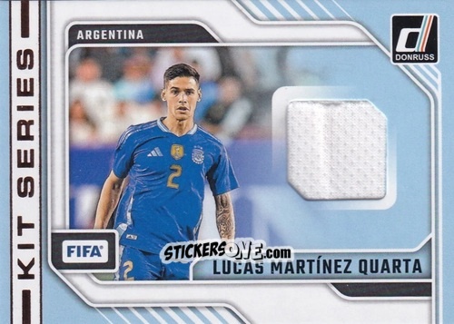 Sticker Lucas Martinez Quarta - Donruss Soccer 2024-2025
 n. KS29 - Panini