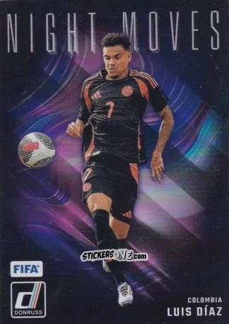 Sticker Luis Diaz - Donruss Soccer 2024-2025
 n. NMV9 - Panini