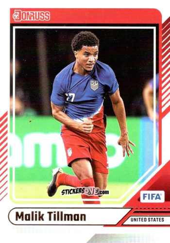 Cromo Malik Tillman - Donruss Soccer 2024-2025
 n. 2 - Panini
