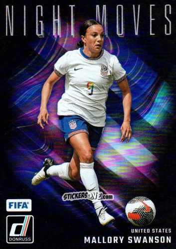 Sticker Mallory Swanson - Donruss Soccer 2024-2025
 n. NMV18 - Panini