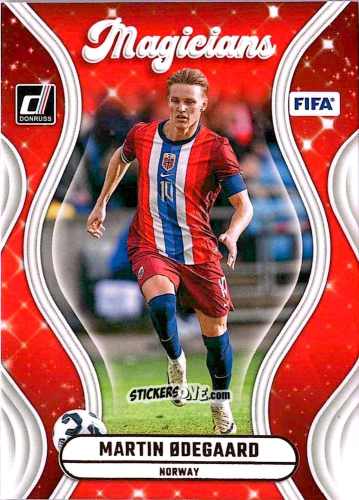 Sticker Martin Odegaard - Donruss Soccer 2024-2025
 n. MG4 - Panini