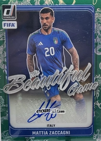 Sticker Mattia Zaccagni - Donruss Soccer 2024-2025
 n. BGA18 - Panini