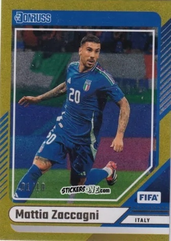 Sticker Mattia Zaccagni - Donruss Soccer 2024-2025
 n. 26 - Panini