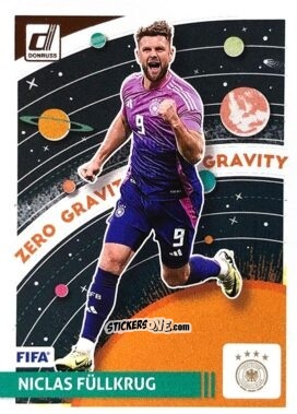 Sticker Niclas Fullkrug - Donruss Soccer 2024-2025
 n. ZG6 - Panini