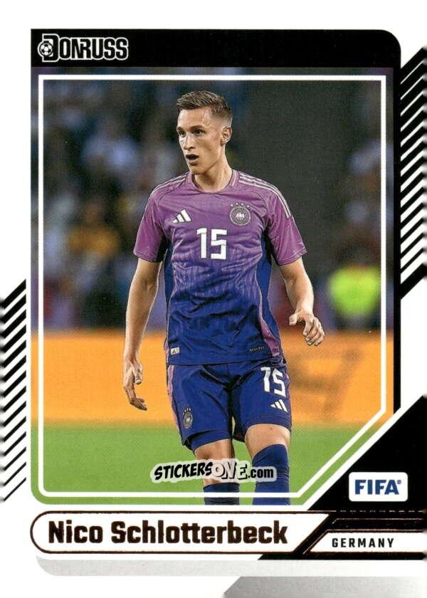 Figurina Nico Schlotterbeck - Donruss Soccer 2024-2025
 n. 130 - Panini