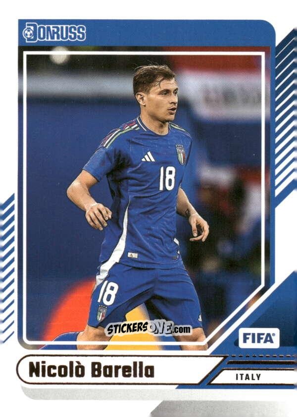 Cromo Nicolo Barella - Donruss Soccer 2024-2025
 n. 18 - Panini