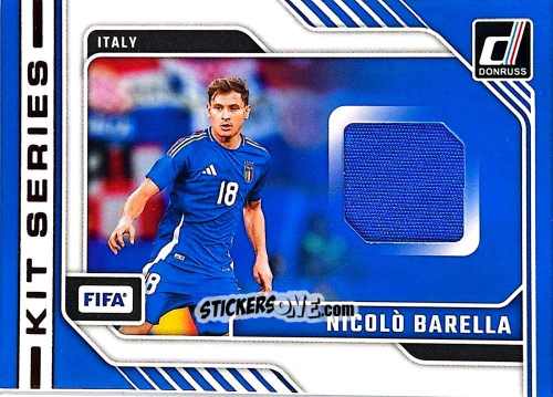 Cromo Nicolo Barella - Donruss Soccer 2024-2025
 n. KS31 - Panini