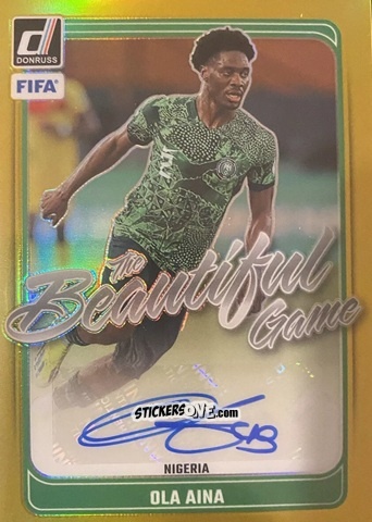 Sticker Ola Aina - Donruss Soccer 2024-2025
 n. BGA28 - Panini