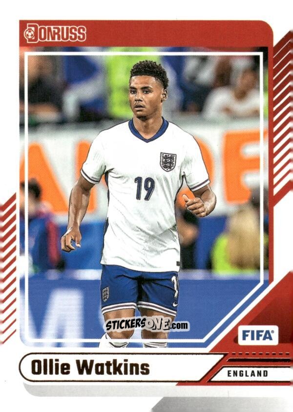 Figurina Ollie Watkins - Donruss Soccer 2024-2025
 n. 67 - Panini