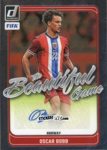 Sticker Oscar Bobb - Donruss Soccer 2024-2025
 n. BGA14 - Panini