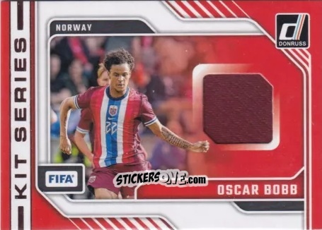Sticker Oscar Bobb - Donruss Soccer 2024-2025
 n. KS45 - Panini