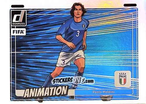 Figurina Paolo Maldini - Donruss Soccer 2024-2025
 n. AN15 - Panini