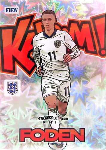 Sticker Phil Foden - Donruss Soccer 2024-2025
 n. KB15 - Panini
