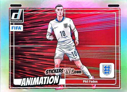 Sticker Phil Foden - Donruss Soccer 2024-2025
 n. AN13 - Panini