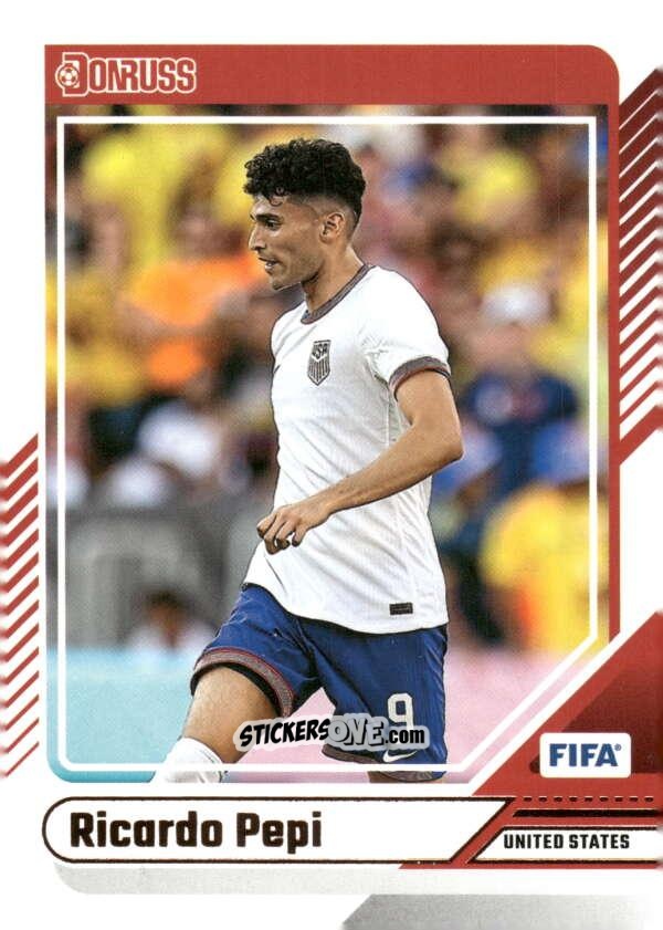 Cromo Ricardo Pepi - Donruss Soccer 2024-2025
 n. 9 - Panini