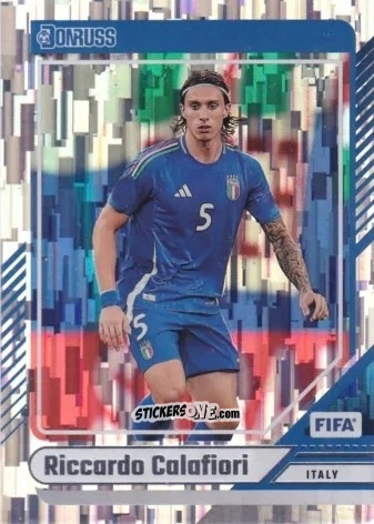 Sticker Riccardo Calafiori - Donruss Soccer 2024-2025
 n. 24 - Panini