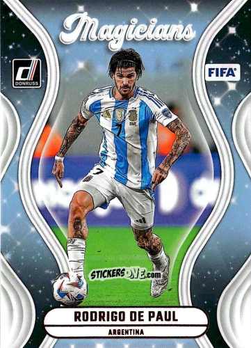Sticker Rodrigo de Paul - Donruss Soccer 2024-2025
 n. MG19 - Panini