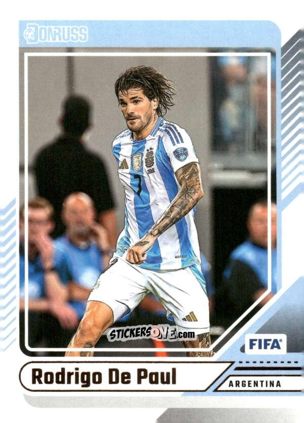 Figurina Rodrigo de Paul - Donruss Soccer 2024-2025
 n. 73 - Panini
