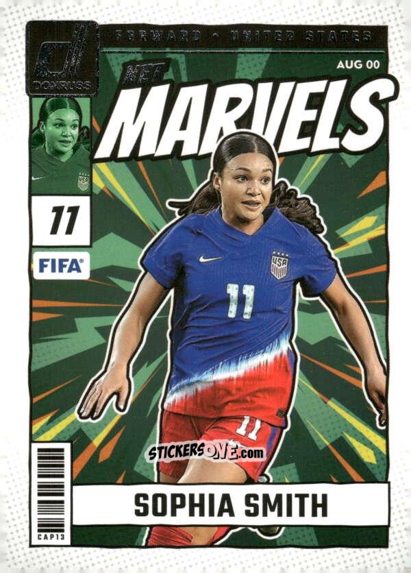 Cromo Sophia Smith - Donruss Soccer 2024-2025
 n. NM13 - Panini