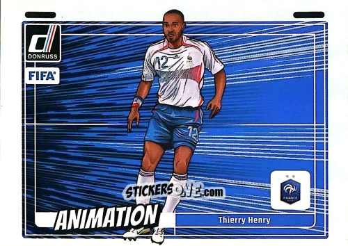 Figurina Thierry Henry - Donruss Soccer 2024-2025
 n. AN16 - Panini