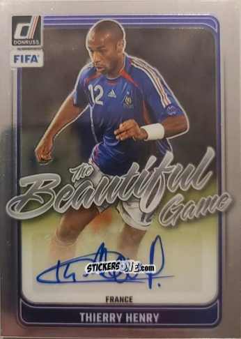 Figurina Thierry Henry - Donruss Soccer 2024-2025
 n. BGA40 - Panini