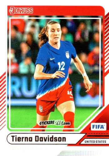 Figurina Tierna Davidson - Donruss Soccer 2024-2025
 n. 174 - Panini