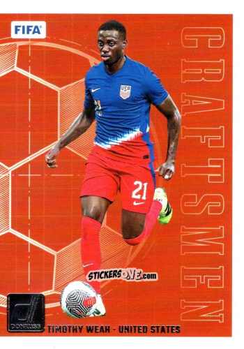 Cromo Timothy Weah - Donruss Soccer 2024-2025
 n. CR21 - Panini