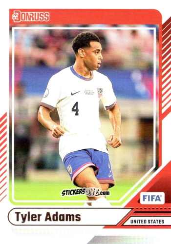 Figurina Tyler Adams - Donruss Soccer 2024-2025
 n. 5 - Panini