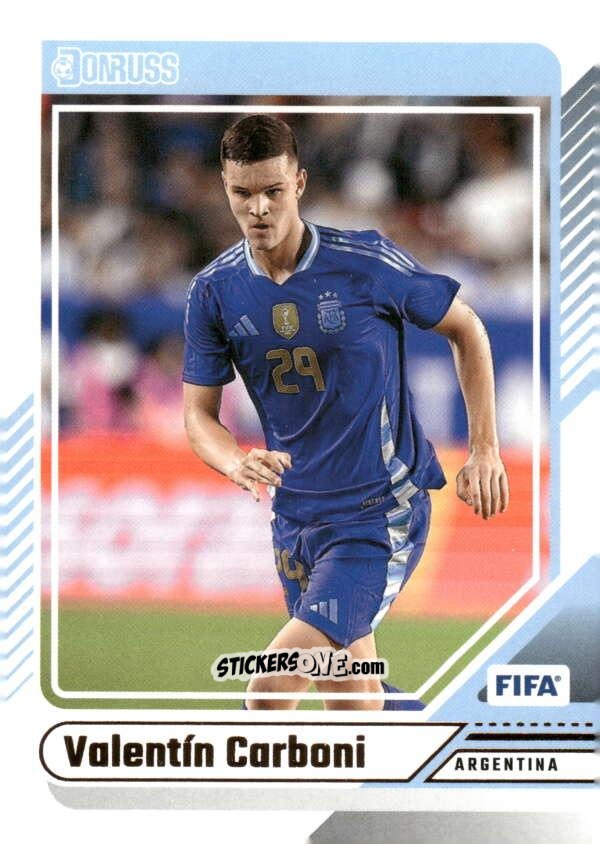 Sticker Valentin Carboni - Donruss Soccer 2024-2025
 n. 81 - Panini