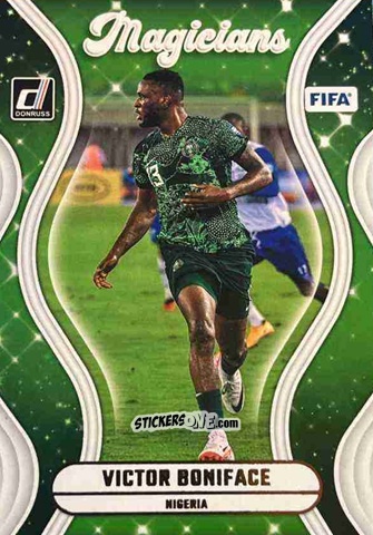Sticker Victor Boniface - Donruss Soccer 2024-2025
 n. MG6 - Panini