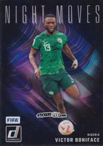 Sticker Victor Boniface - Donruss Soccer 2024-2025
 n. NMV8 - Panini