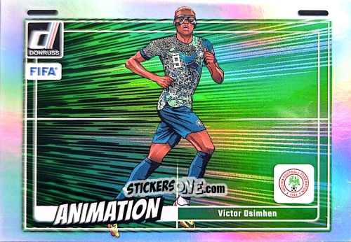 Sticker Victor Osimhen - Donruss Soccer 2024-2025
 n. AN9 - Panini