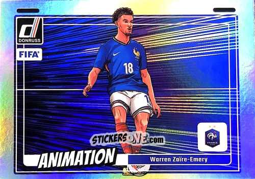 Figurina Warren Zaire-Emery - Donruss Soccer 2024-2025
 n. AN11 - Panini