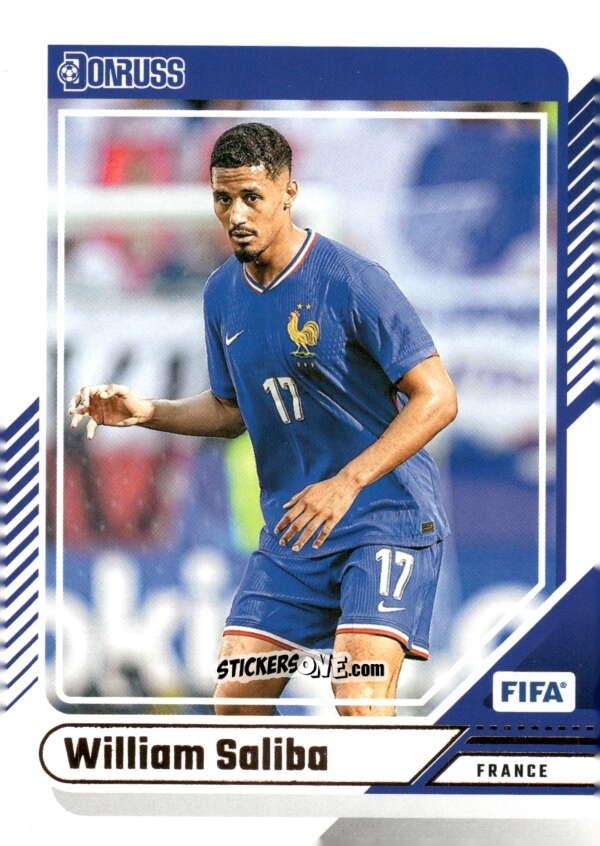 Figurina William Saliba - Donruss Soccer 2024-2025
 n. 109 - Panini