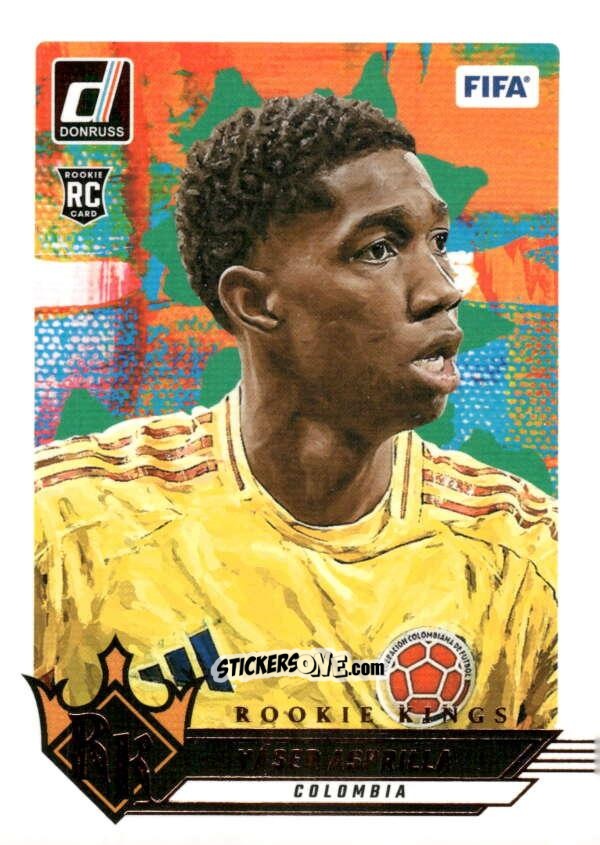 Cromo Yaser Asprilla - Donruss Soccer 2024-2025
 n. RK17 - Panini