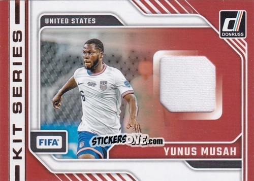Sticker Yunus Musah - Donruss Soccer 2024-2025
 n. KS33 - Panini