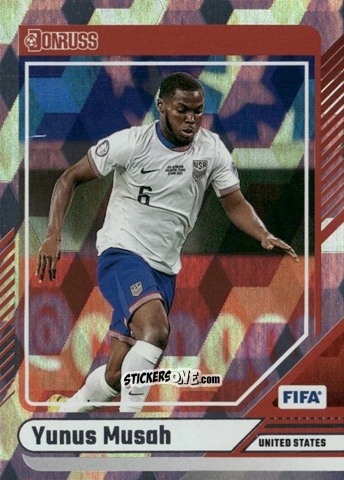 Sticker Yunus Musah - Donruss Soccer 2024-2025
 n. 3 - Panini
