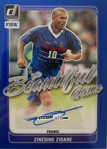 Sticker Zinedine Zidane - Donruss Soccer 2024-2025
 n. BGA42 - Panini