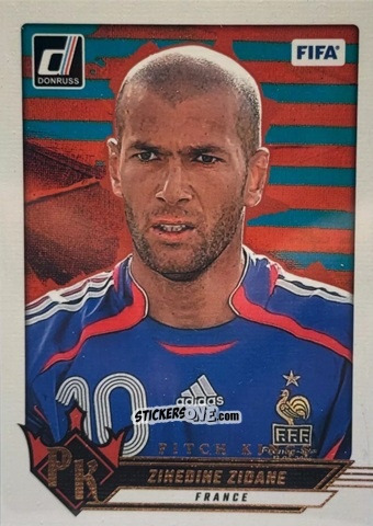 Sticker Zinedine Zidane - Donruss Soccer 2024-2025
 n. PK25 - Panini