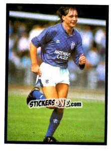 Sticker Ally Mc Coist - Mirror Soccer 1988 - Daily Mirror
