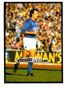 Sticker Trevor Francis - Mirror Soccer 1988 - Daily Mirror