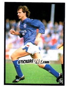 Sticker Jimmy Nicholl - Mirror Soccer 1988 - Daily Mirror