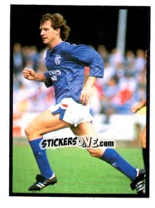 Sticker Jimmy Nicholl - Mirror Soccer 1988 n. 331 - Daily Mirror