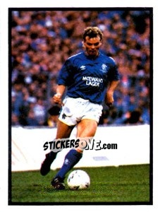 Sticker Robert Fleck - Mirror Soccer 1988 - Daily Mirror