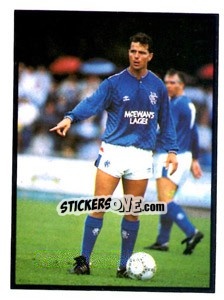 Sticker Avi Cohen - Mirror Soccer 1988 - Daily Mirror